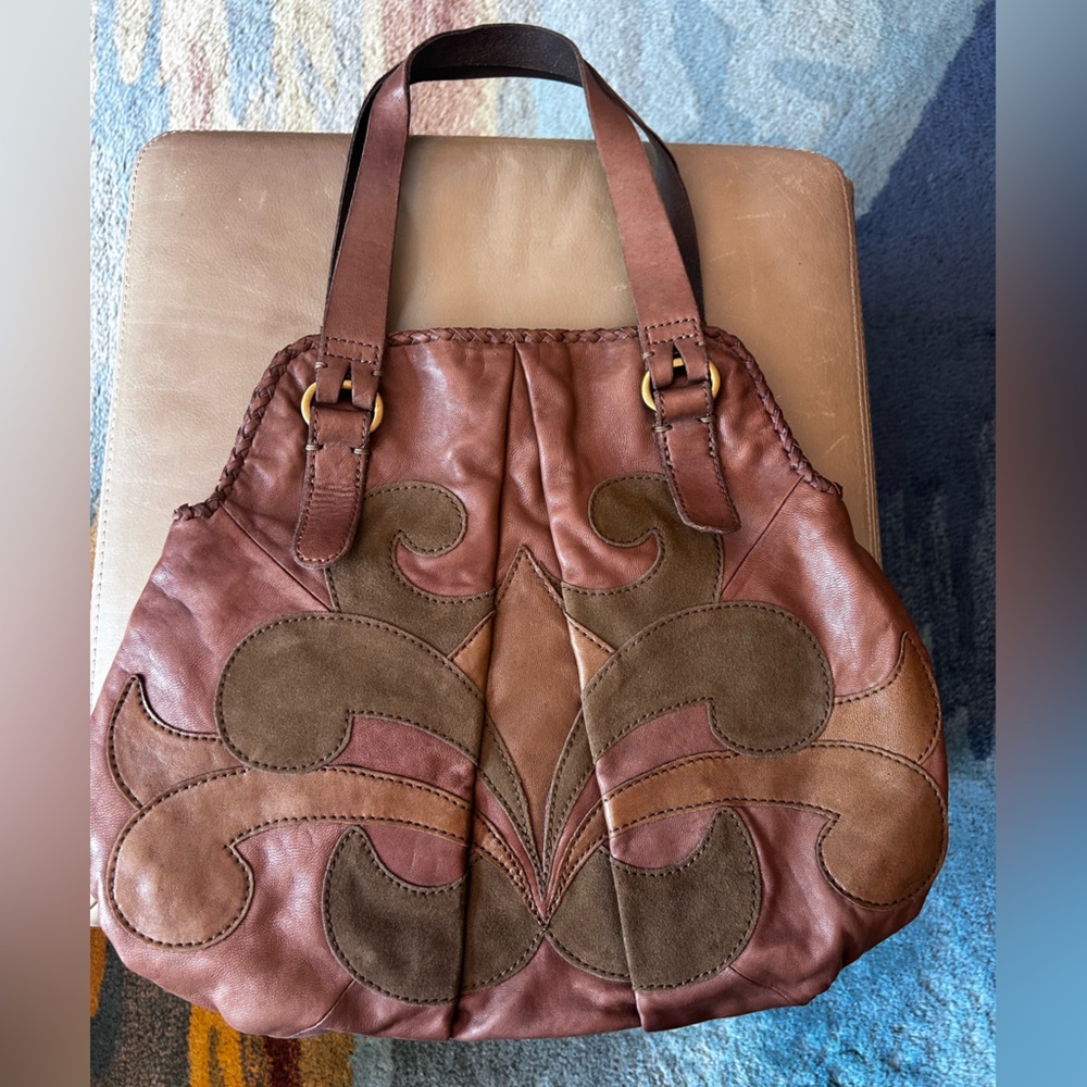 Lucky Brand Brown Hobo Shoulder Bag